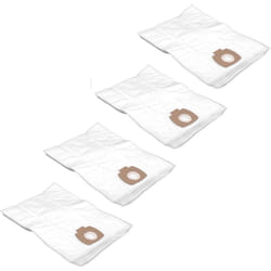 Vhbw - 20x sacs compatible avec Metabo 30 lpc, asa 25, Inox aspirateur - microfibres non tissées, blanc