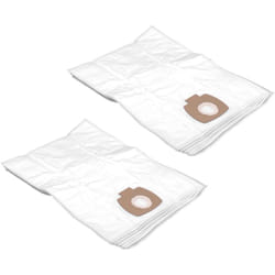 Vhbw - 10x sacs compatible avec Metabo 30 lpc, asa 25, Inox aspirateur - microfibres non tissées, blanc