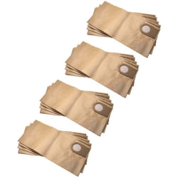 20x sacs compatible avec Metabo as 9010, asa 9011 aspirateur - papier, 51.3cm x 24.1cm, marron - Vhbw