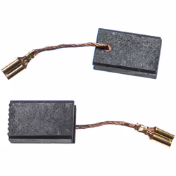 Balais de charbon robuste pour appareil électrique - Dimensions : 17 x 10 x 6 mm Les balais de charbon fournissent l'alimenta ...