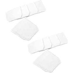 Vhbw - 10x sacs compatible avec Makita BCL180 aspirateur - microfibres non tissées, blanc
