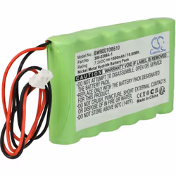 vhbw - the clever way - Batterie de rechange de haute qualité avec une grande autonomie et compatible avec votre système d'al ...
