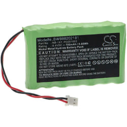 Vhbw - Batterie remplacement pour Acutrac NB-1X7, PO201003 pour outil de mesure (700mAh, 8,4V, NiMH)