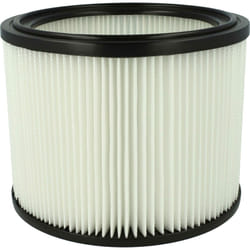 Vhbw - Elément filtrant aspirateur eau et poussières compatible avec Protool Festool vcp 260 e-m, 260 eh - papier / caoutchouc