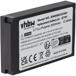 - Batterie de rechange de haute qualité avec une grande autonomie et compatible avec votre ordinateur handheld (vous trouvere ...