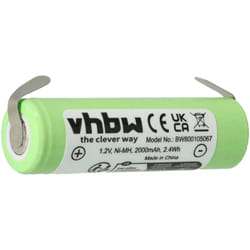 Batterie compatible avec Remington F-4790, F-5790, F-7790, MS2-390, MS-280, MS-290 rasoir tondeuse électrique 2000mAh, 1,2V, NiMH - Vhbw