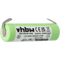 Batterie compatible avec Remington MS-5100, MS-5200, MS-5500, MS-5700, MS-5800 rasoir tondeuse électrique 2000mAh, 1,2V, NiMH - Vhbw