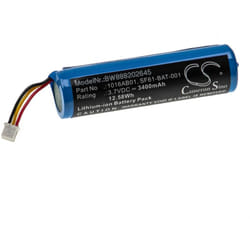 Vhbw - Batterie remplacement pour Intermec SF61-BAT-001 pour scanner de code-barre pos (3400mAh, 3,7V, Li-ion)