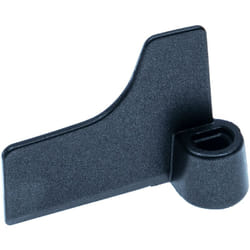 Crochet pétrisseur remplacement pour 11669, ADD96E1601 pour machine à pain - Pale, 6,7 x 5 cm, aluminium, noir - Vhbw
