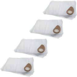 Vhbw - 20x sacs remplacement pour Nilfisk 81943048 pour aspirateur - microfibres non tissées, 48,85cm x 33.4cm, blanc