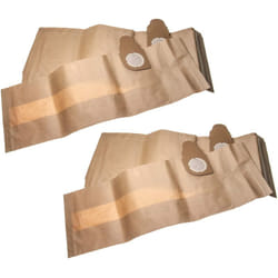 Vhbw - 10x Sacs remplacement pour Nilfisk 60910 pour aspirateur - papier, 70,6cm x 24cm, marron