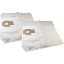 Vhbw - 10x sacs compatible avec Nilfisk Attix 40-21 pc Inox, 40-21 xc, 44-xx, 50-0H pc, 50-21 xc aspirateur - microfibres non tissées, 64cm x 58cm