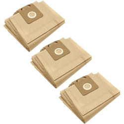 Vhbw - 30x sacs compatible avec Nilfisk / Alto gd 1000, 1000 Series, 1005, 1010, 111, 2000, 710, 910, 911 aspirateur - papier, marron
