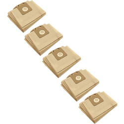 Vhbw - 50x sacs compatible avec Nilfisk / Alto gd 1000, 1000 Series, 1005, 1010, 111, 2000, 710, 910, 911 aspirateur - papier, marron