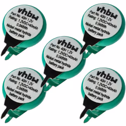 vhbw - the clever way Pile bouton de haute qualité pour utilisation dans divers appareils électroniques comme: - les batterie ...