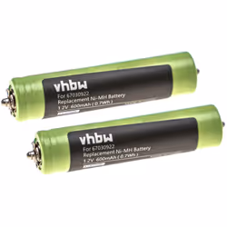 vhbw - the clever way - Batterie de rechange de haute qualité avec une grande autonomie et compatible avec votre rasoir ou to ...