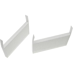 Lot de filtres compatible avec Zehnder ComfoAir 70 appareil de ventilation - Filtre à air G4 / F7 (4 pcs), 19 x 10 x 3 cm, blanc - Vhbw