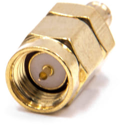 Vhbw - Adaptateur mcx (m) vers connecteur sma (m) pour appareil lan, antenne WiFi, scanner et émetteur-récepteur radio - Coupleur coaxial hf