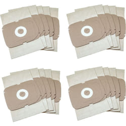 20x Sacs compatible avec Lux AP11, Intelligence, Intelligence Royal Edition, S115 aspirateur - papier, 26cm x 16cm, couleur sable - Vhbw