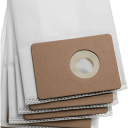 Vhbw - 20x Sacs compatible avec Clarke CarpetMaster 112, 115, 212, 215, 218 aspirateur - microfibres non tissées, 44,1cm x 12,8cm, blanc