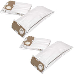 Vhbw - 20x Sacs compatible avec Vorwerk Kobold vk 118, vk 119, VK118, VK119, VK120 aspirateur - microfibres non tissées, 21,5cm x 18cm, blanc