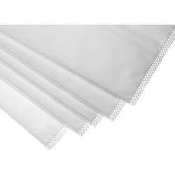 Vhbw - 10x Sacs compatible avec Nilfisk / Alto / Wap Aero 840 a, 640 aspirateur - microfibres non tissées, 70,5cm x 24cm, blanc