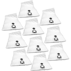 50x Sacs compatible avec Baier bss 406, bss 506 aspirateur - microfibre non tissée, 50cm x 33cm blanc - Vhbw