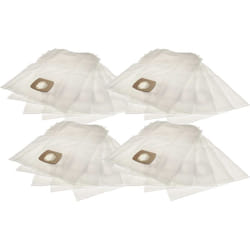 Vhbw - 20x Sacs compatible avec Flex vc 25 l mc, vc 21 l mc, vc 35 l ac, S34, vc 26 l mc, S36, S47 aspirateur - 44cm x 33cm blanc