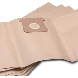 vhbw 10x Sacs compatible avec Einhell TC-VC 1812 S, TC-VC 1815 S aspirateur - papier, 24cm x 19cm marron