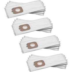 Vhbw - 20x Sacs compatible avec Rowenta Comfortline 7416 ia, 7426 ia, RH7403 ia, rh 7456 aspirateur - microfibres non tissées, 30cm x 13cm, blanc