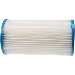Vhbw - 10x Cartouches filtrantes compatible avec Intex EasyPool piscine, pompe de filtration - Filtre à eau, blanc / bleu