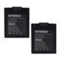 EXTENSILO 2x Batteries compatible avec Leica V-Lux 1 appareil photo reflex numérique (750mAh 72V Li-ion)