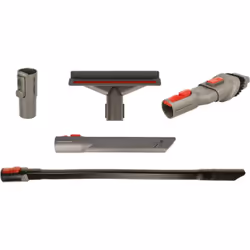 vhbw - the clever way Kit de buses et brosses avec 5 pièces pour aspirateur LE SET SE COMPOSE DE : - 1x BUSE PLATE 2 EN 1 - S ...