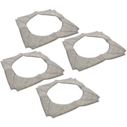 Vhbw - Lot de 4 lingettes compatible avec Ecovacs Winbot W-950, W950 nettoyeur de fenêtres - lingette pour lavage des sols
