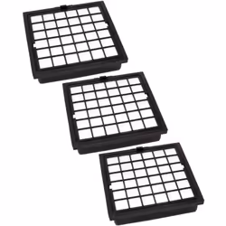 vhbw - the clever way Set de 3x filtre HEPA pour votre aspirateur, robot aspirateur ou nettoyeur vapeur - Garder la puissance ...