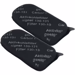 vhbw - the clever way Filtres de rechange compatibles en lot de 2 pour votre aspirateur Ces filtres à charbon actif de haute  ...