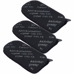 vhbw - the clever way Filtres de rechange compatibles en lot de 3 pour votre aspirateur Ces filtres à charbon actif de haute ...