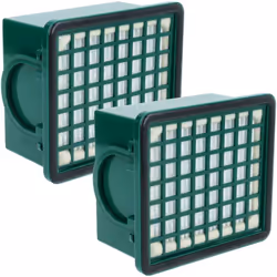vhbw - the clever way Set de 2x filtre HEPA pour votre aspirateur, robot aspirateur, nettoyeur vapeur - Conservez la capacité ...
