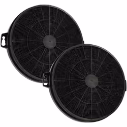 vhbw - the clever way Lot de filtres (2x filtre à charbon actif) compatible et de haute qualité pour votre hotte de cuisson L ...