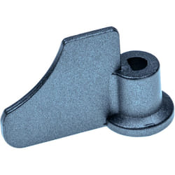 Crochet pétrisseur compatible avec Tefal ow 200130 B7 (be), B7 (de), B73, B7A (be) machine à pain - Pale, 6,6 x 5,1 cm, aluminium, gris - Vhbw