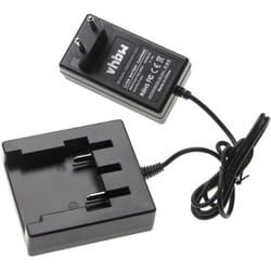 vhbw Chargeur compatible avec Greenworks GD40BCK2X, GD40BCK4, GD40BV, GD40BVK2X, GD40BVK4, GD40CS40 batteries Li-ion d'outils