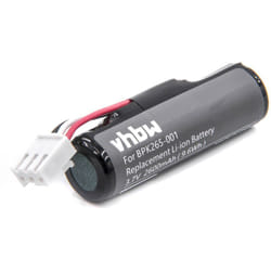 vhbw Batterie remplacement pour Verifone BPK260-001, BPK260-002-01-A, BPK265-001 pour scanner de code-barre POS (2600mAh, 3,7V, Li-ion)