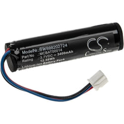 Batterie remplacement pour Parrot MCBAT00014 pour télécommande manette de drone (3400mAh, 3,7V, Li-ion) - Vhbw