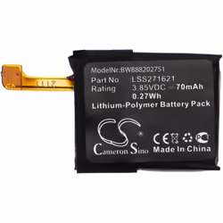 vhbw - the clever way - Batterie de rechange de haute qualité et compatible avec une grande autonomie et compatible avec votr ...