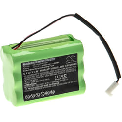 vhbw Batterie remplacement pour Megalite / Mettler / Transpal GP380AFH6YMXZ pour outil de mesure (3600mAh, 7,2V, NiMH)