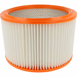 vhbw - the clever way Filtre à lamelles compatible pour votre aspirateur sec et humide ou aspirateur industriel Ce filtre à a ...