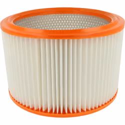 vhbw - the clever way Filtre à lamelles compatible pour votre aspirateur sec et humide ou aspirateur industriel Ce filtre à a ...