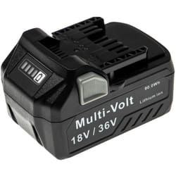 Vhbw - Batterie compatible avec HiKOKI DH18DBQL, DH36, DH36DMA, DH36DPA, DH36DPB outil électrique (5000 / 2500 mAh, Li-ion, 18 / 36 v)