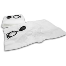 Vhbw - 5x sacs compatible avec Starmix isp iPulse L-1635 basic, isp iPulse M-1635 safe / plus aspirateur - microfibres non tissées, blanc