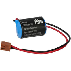 Vhbw - Batterie remplacement pour Omron CPM2A-BAT01 pour plc Contrôleur Logique Programmable (1000mAh, 3,6V, Li-ion)